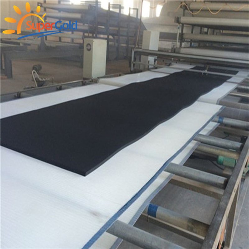 SuperGold foam rubber products closed celling nbr foam sheets with aluminium foil