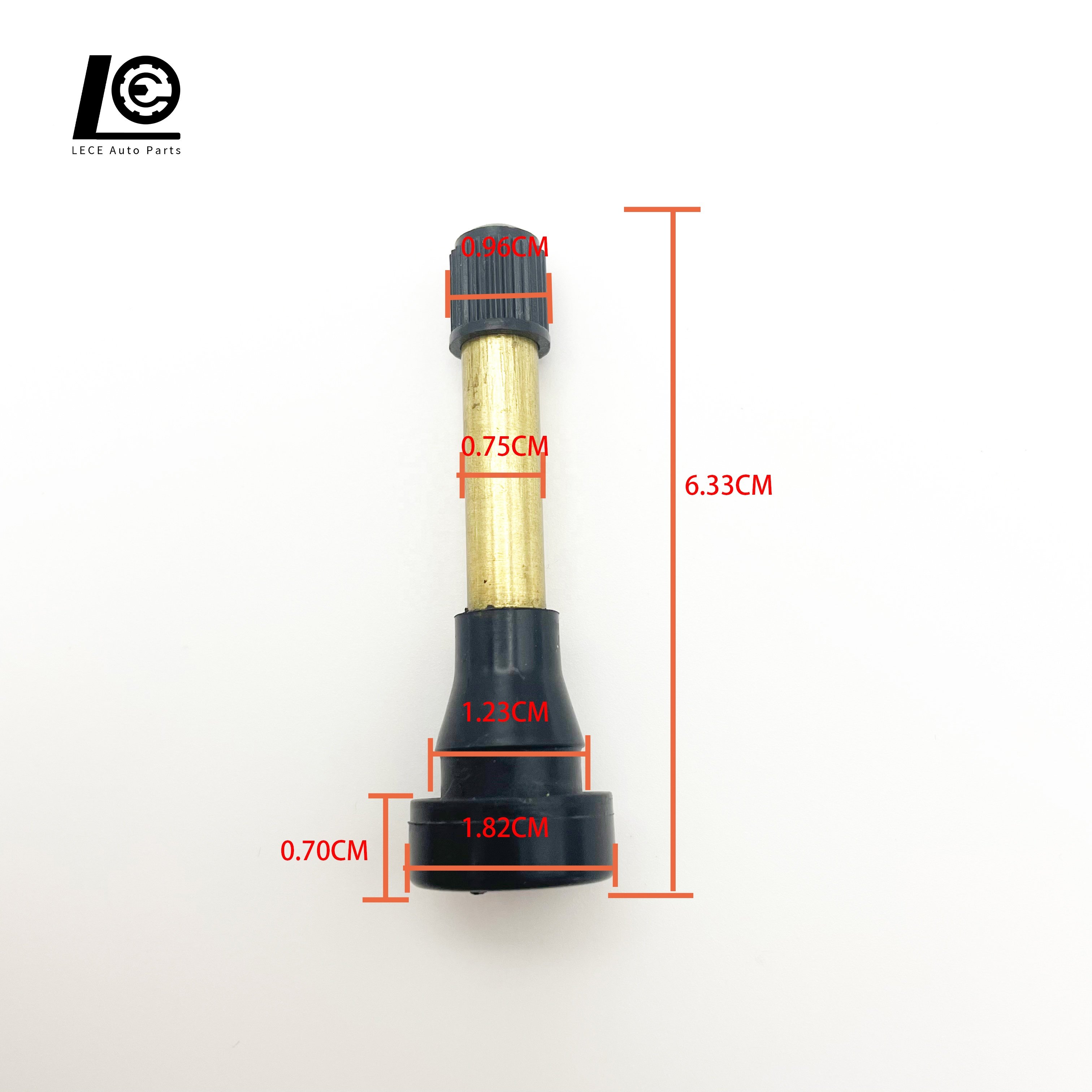 Maxus Auto Part TR602HP High Quality Tire Valve Wholesale Brass Rubber Passenger Light Truck Tubeless High Pressure Tire Nozzle