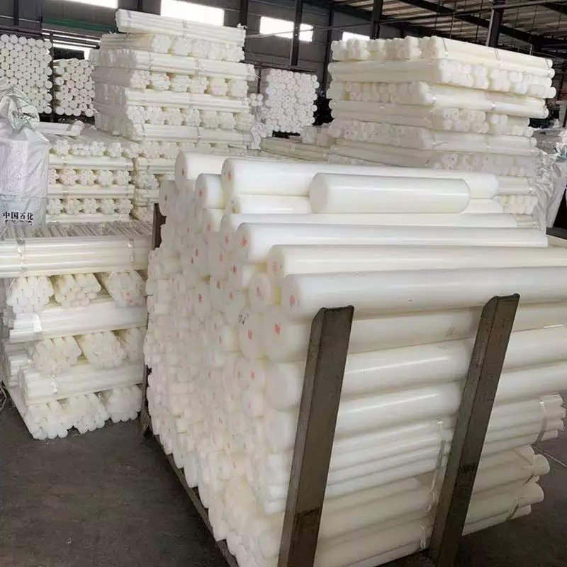 Engineering Plastic Cast Nylon Rod Round Polyamide Pa6 Rod Mc Nylon Rod Bars for Precision Cnc Machining Services