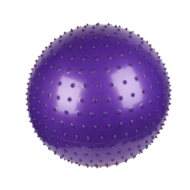 65cm pvc massage ball sports fitness exercise half yoga half massage ball