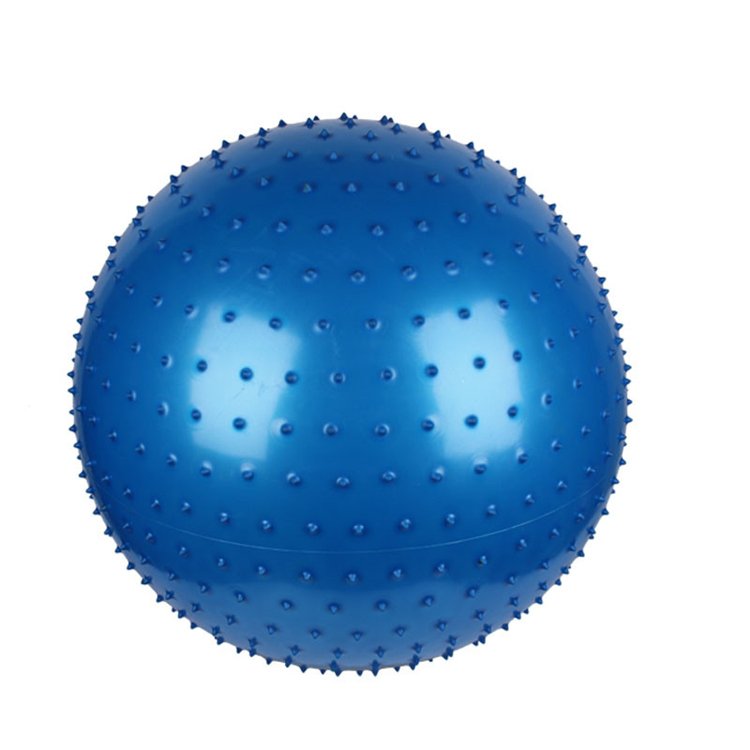 65cm pvc massage ball sports fitness exercise half yoga half massage ball