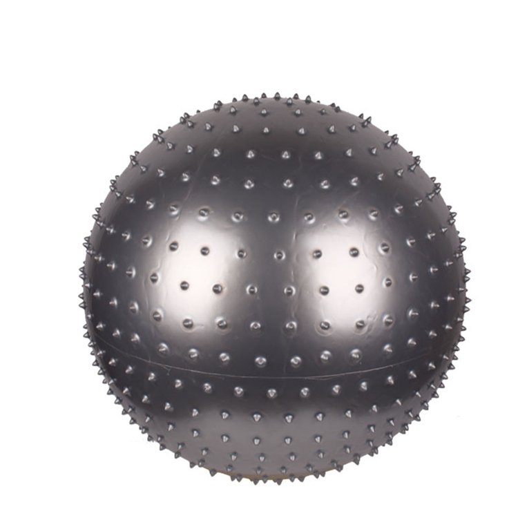 65cm pvc massage ball sports fitness exercise half yoga half massage ball