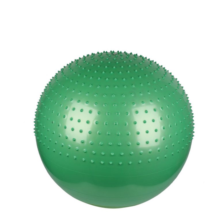 65cm pvc massage ball sports fitness exercise half yoga half massage ball