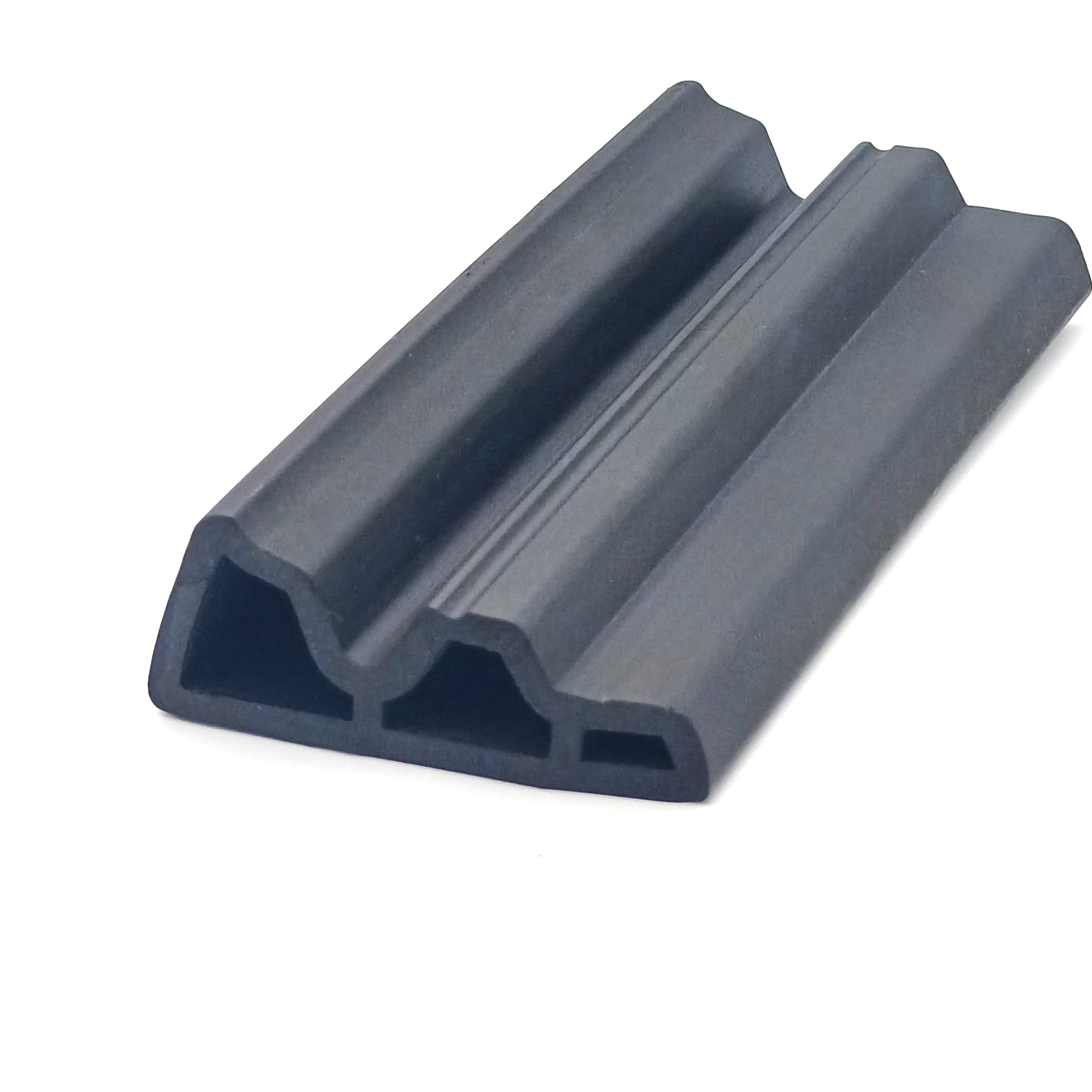 glass rubber weather strip profile rubber u profile hard machine extrusion rubber