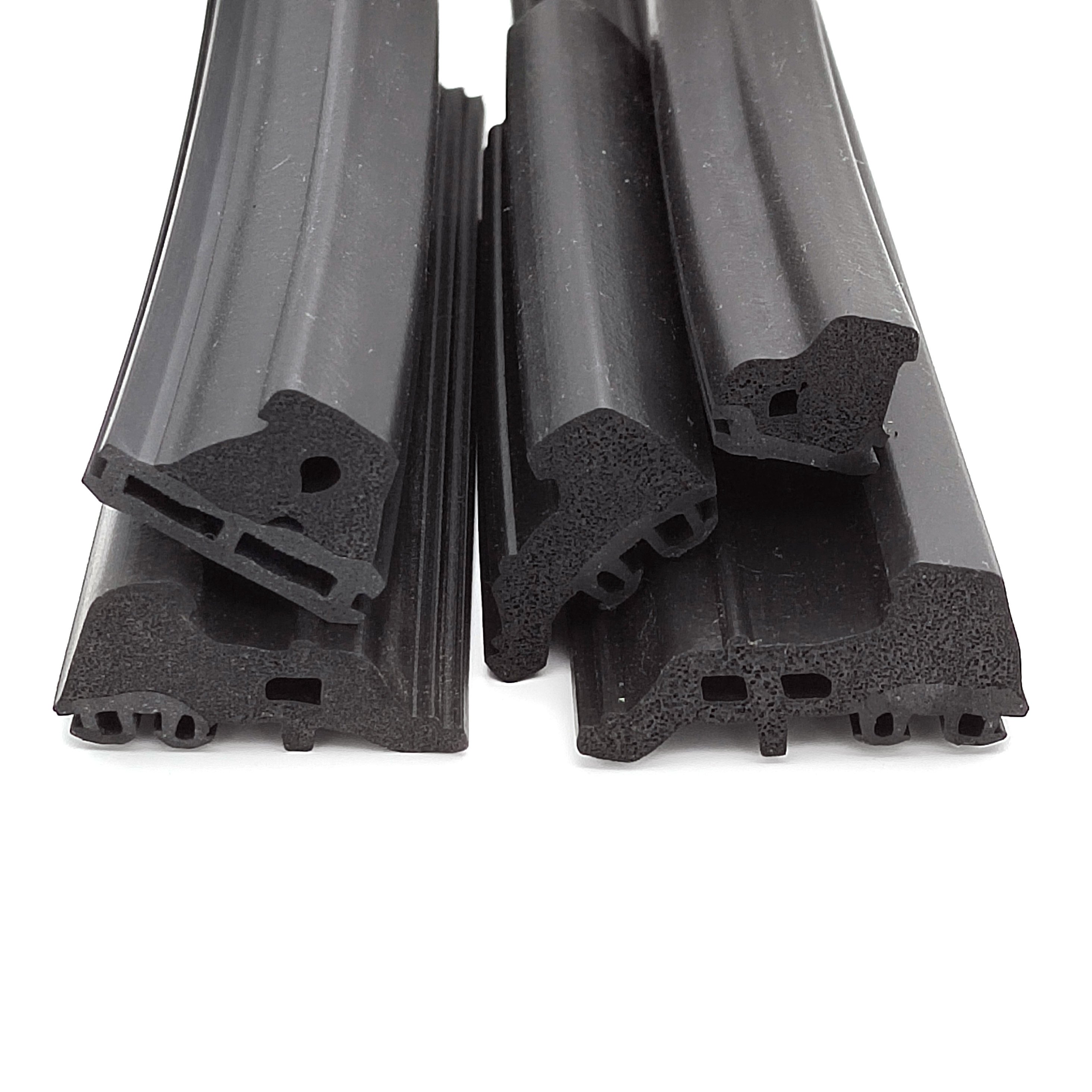 glass rubber weather strip profile rubber u profile hard machine extrusion rubber