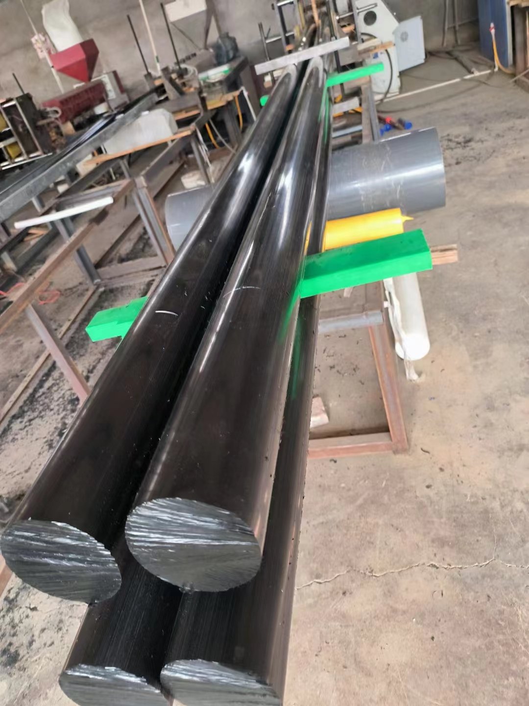 High tensile strength round natural bar UHMWPE/HDPE/Nylon extruded rods for construction