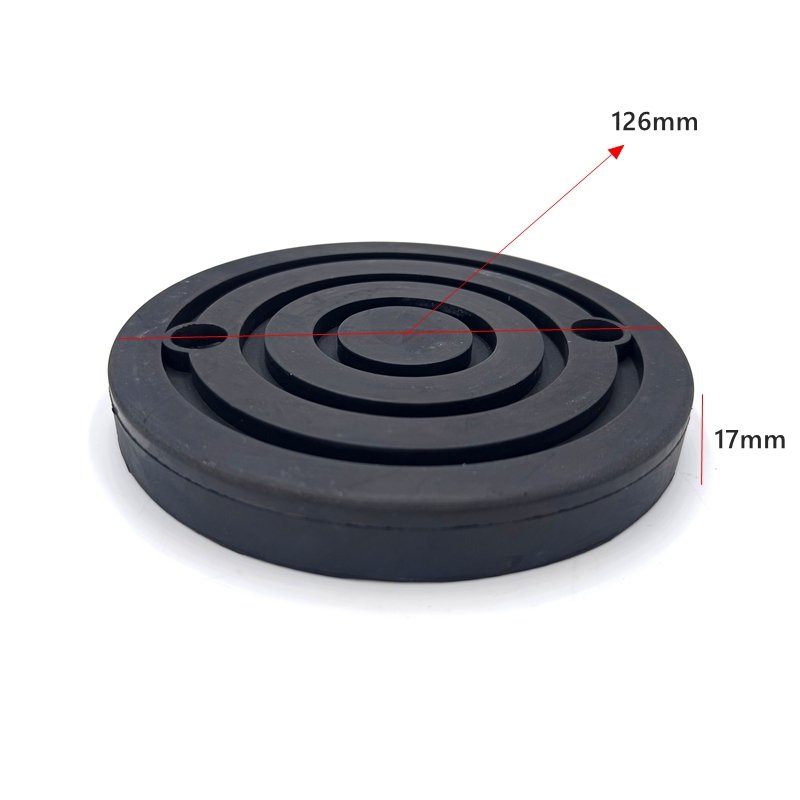 Rubber pads for elevator jacks, various models of automotive chassis rubber pads