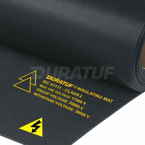 High Quality Duratuf Class 2 Electrical Rubber Mats Eco-friendly Hot Sale Manufacturer Custom Foldable Anti-Slip Cutting Service