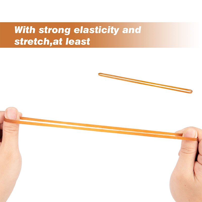 High Quality Household Rubber bands Transparent yellow Rubber Band