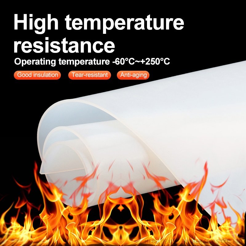 0.5 mm 1mm 2mm 3mm 4mm Clear Elastic Silicone Rubber Sheet