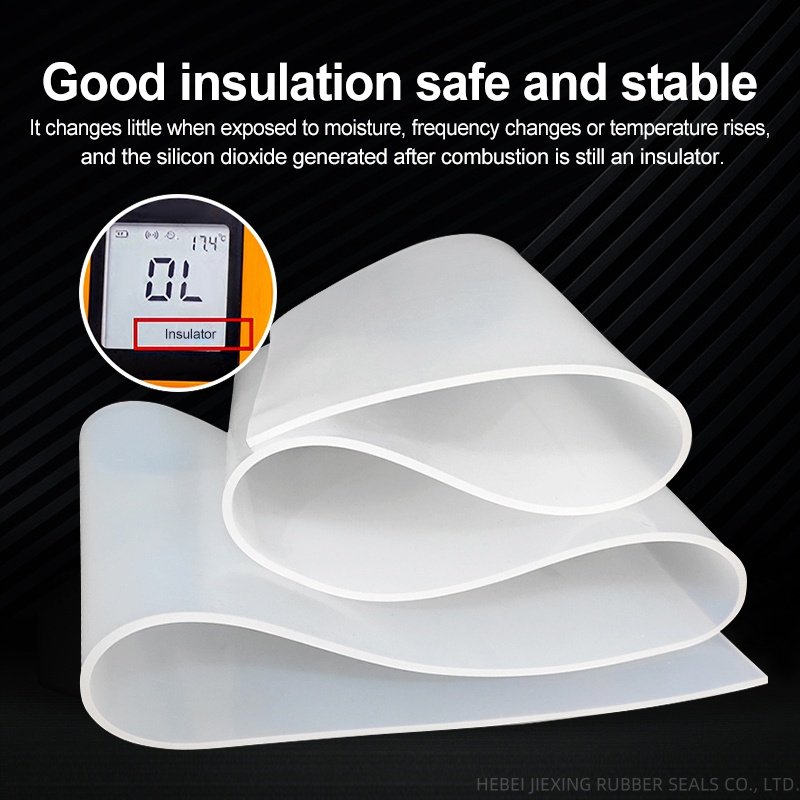 0.5 mm 1mm 2mm 3mm 4mm Clear Elastic Silicone Rubber Sheet