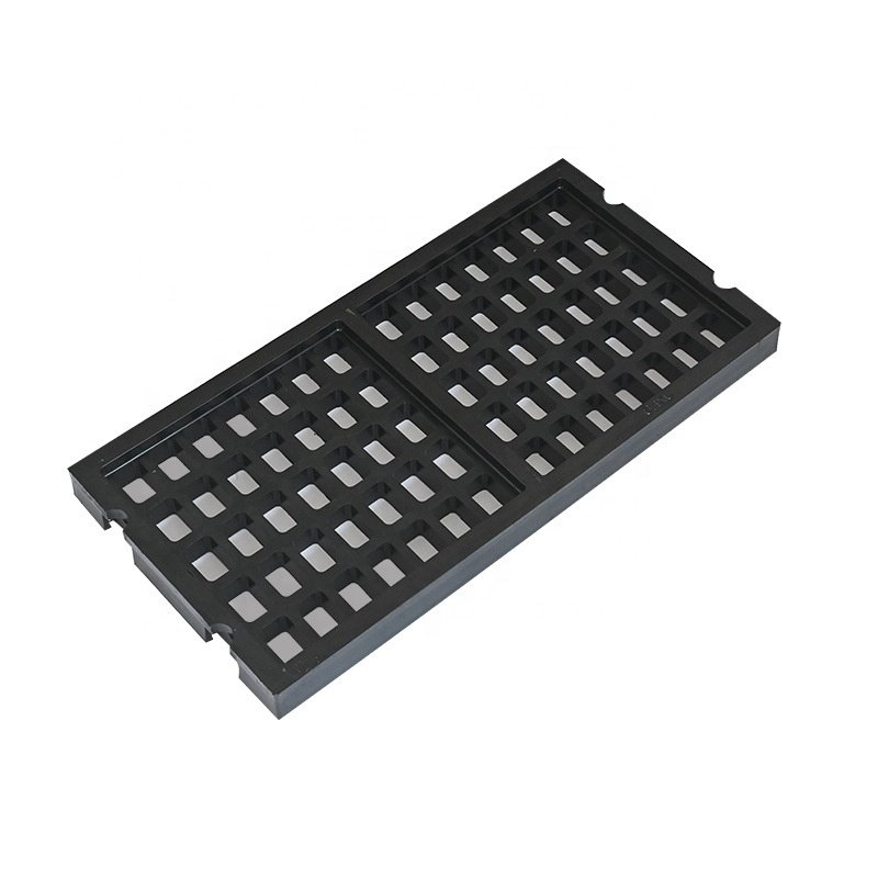 Modular Urethane Screening Rubber Slab Sieve Panel Plate For Mining Vibrating Screen