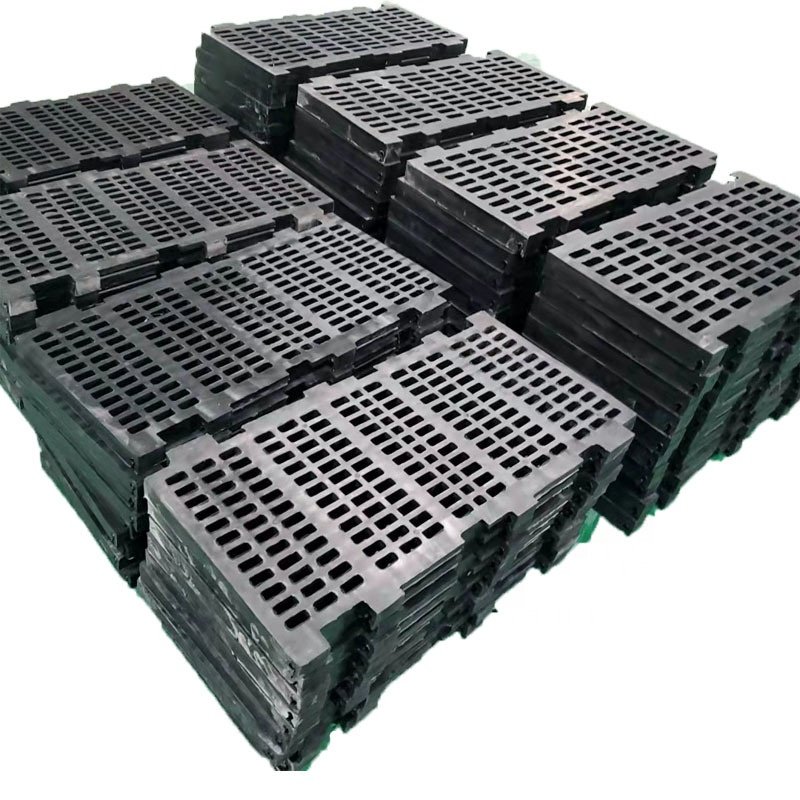 Modular Urethane Screening Rubber Slab Sieve Panel Plate For Mining Vibrating Screen