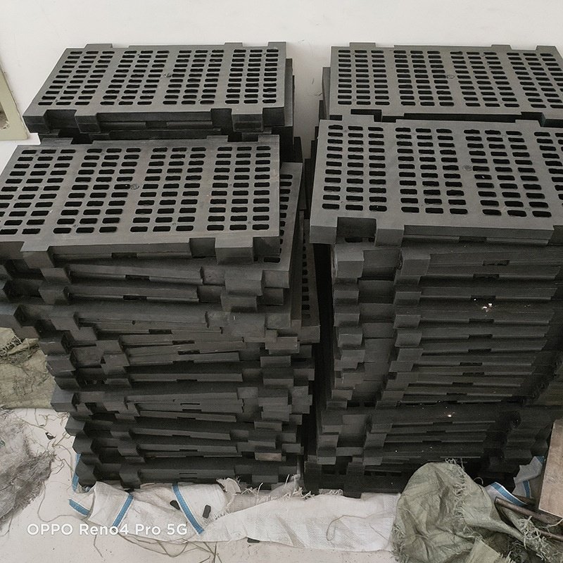 Modular Urethane Screening Rubber Slab Sieve Panel Plate For Mining Vibrating Screen