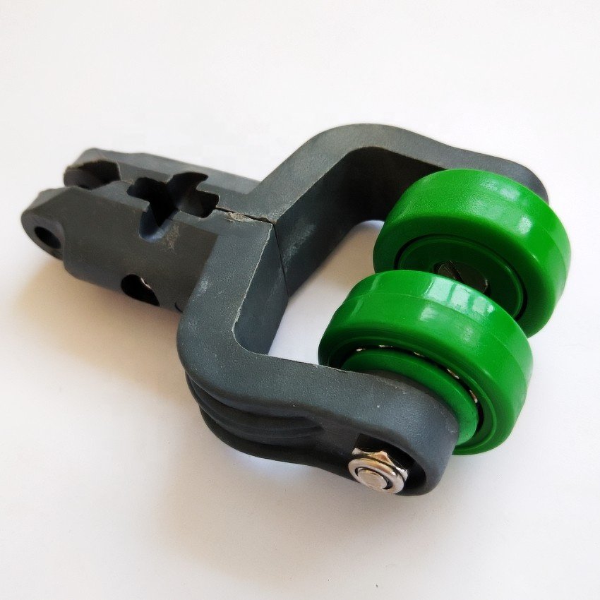 Wheel Trolley Roller for Poultry Slaughter Overhead Conveyor Line Accessories