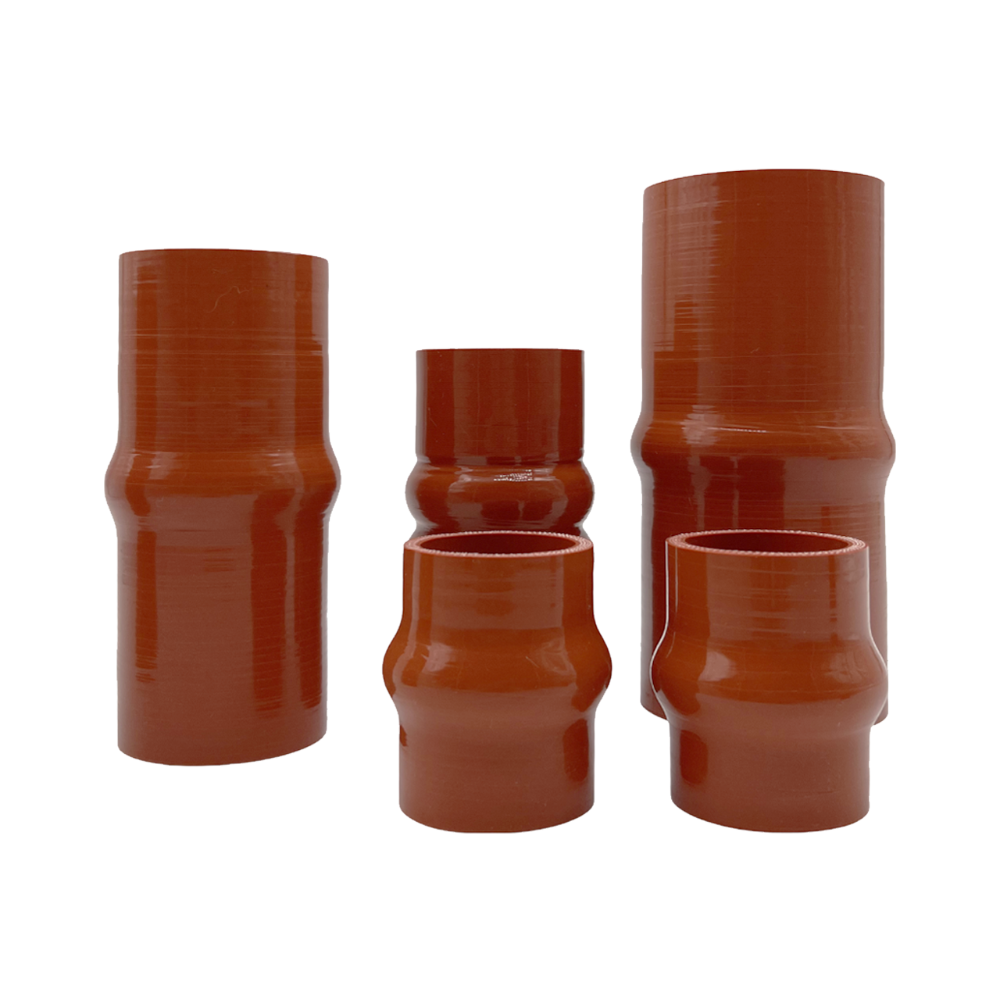 Custom Automotive Truck Silicone Hump Hose Car Truck Flexible Turbo Intercooler Braided Corrugated Hump Coupler Silicone Hose