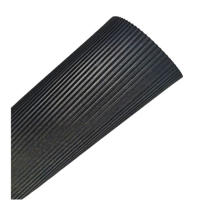 3mm-6mm Black Color Fine Ribber Pattern Rubber Mats Floor Sheet for Car