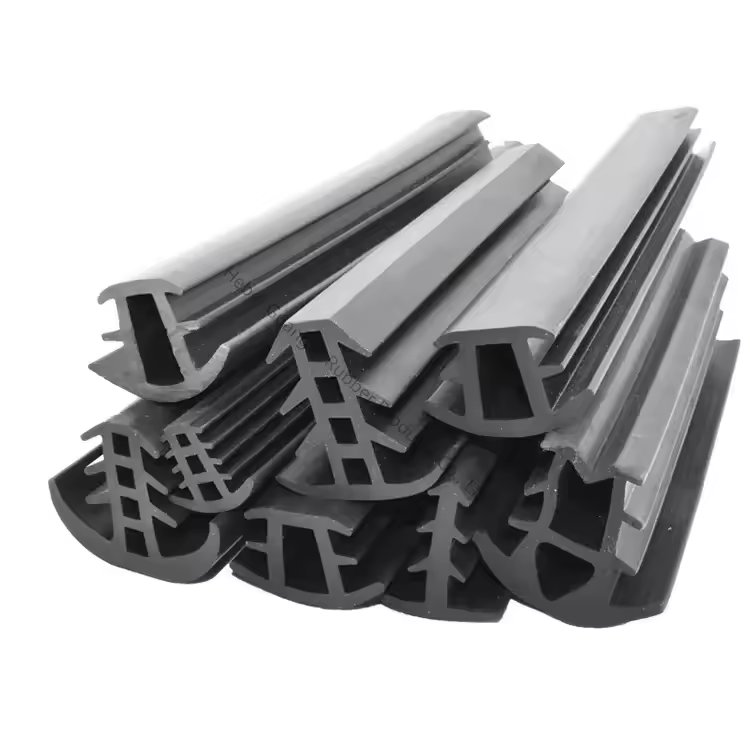Custom Extruded UV T Shape Rubber strip Solar Panel Sealing gasket Solar PV Panel sealing strip EPDM Solar Panel Seam Gasket