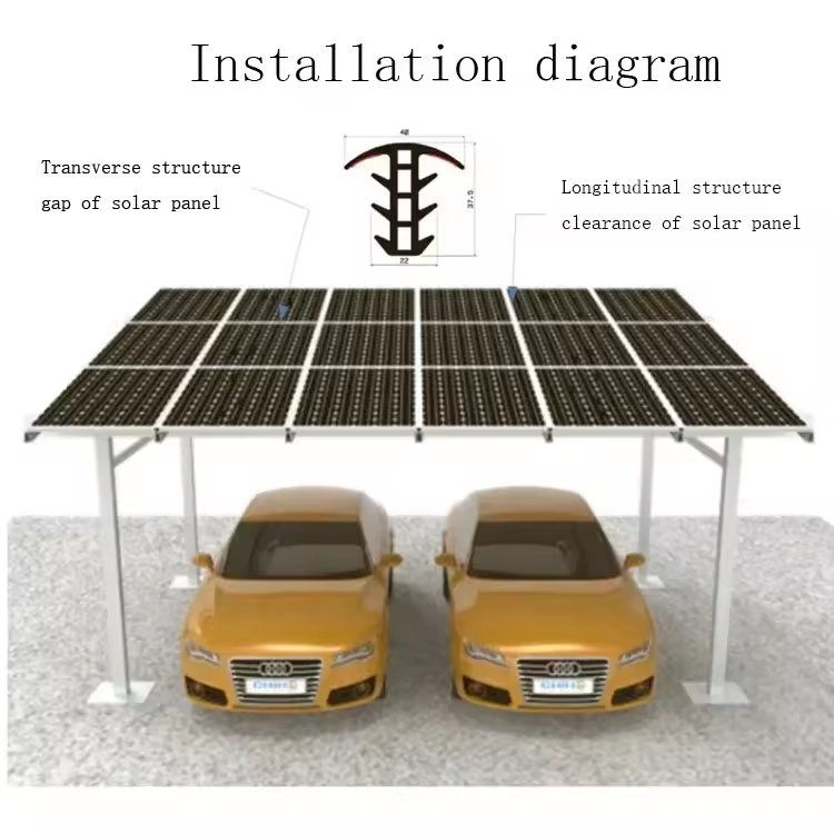 Custom Extruded UV T Shape Rubber strip Solar Panel Sealing gasket Solar PV Panel sealing strip EPDM Solar Panel Seam Gasket