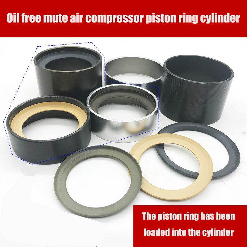 Factory Wholesale Oil-free silent air compressor air pump parts Leather bowl cylinder
