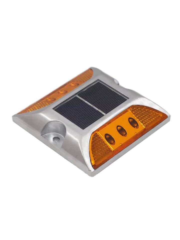 LED Solar Powered Traffic Barricade Lamp Traffic Warning Light