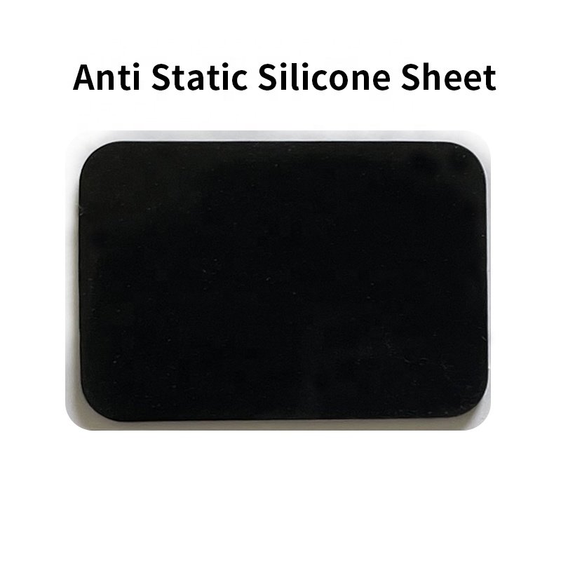 Factory Reusable Cleanroom Antistatic heat resistant Silicone Rubber Sheet for Workshop Table Mat