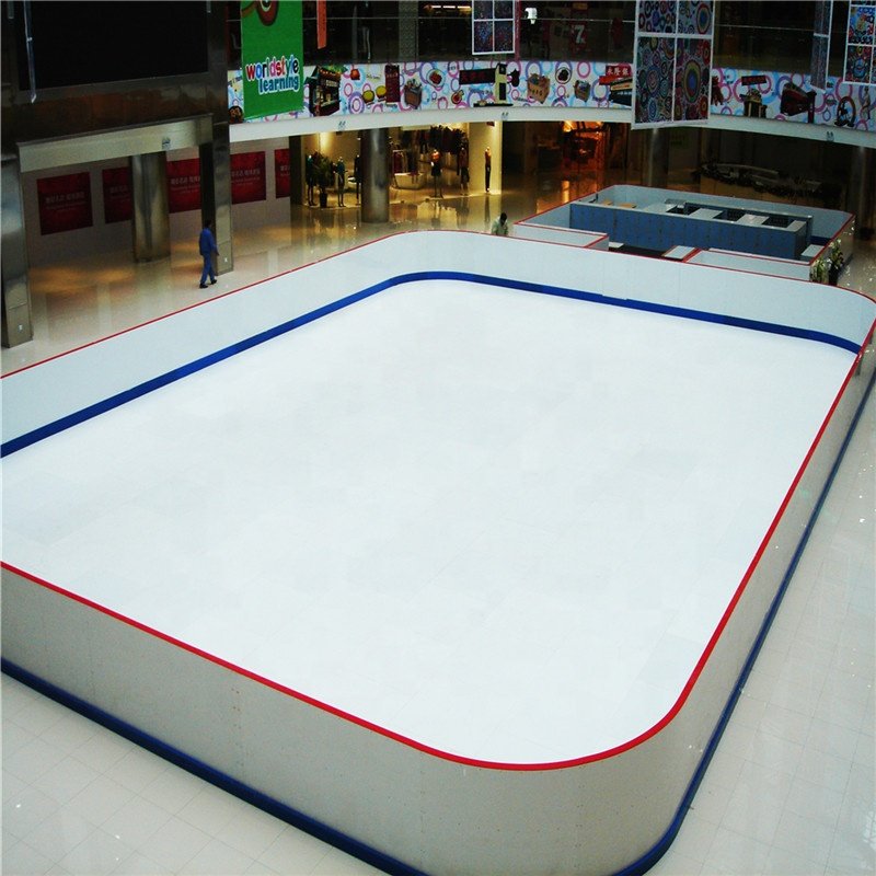 Synthetic Ice Rink Roller Skating Court Flooring Skating Board Price