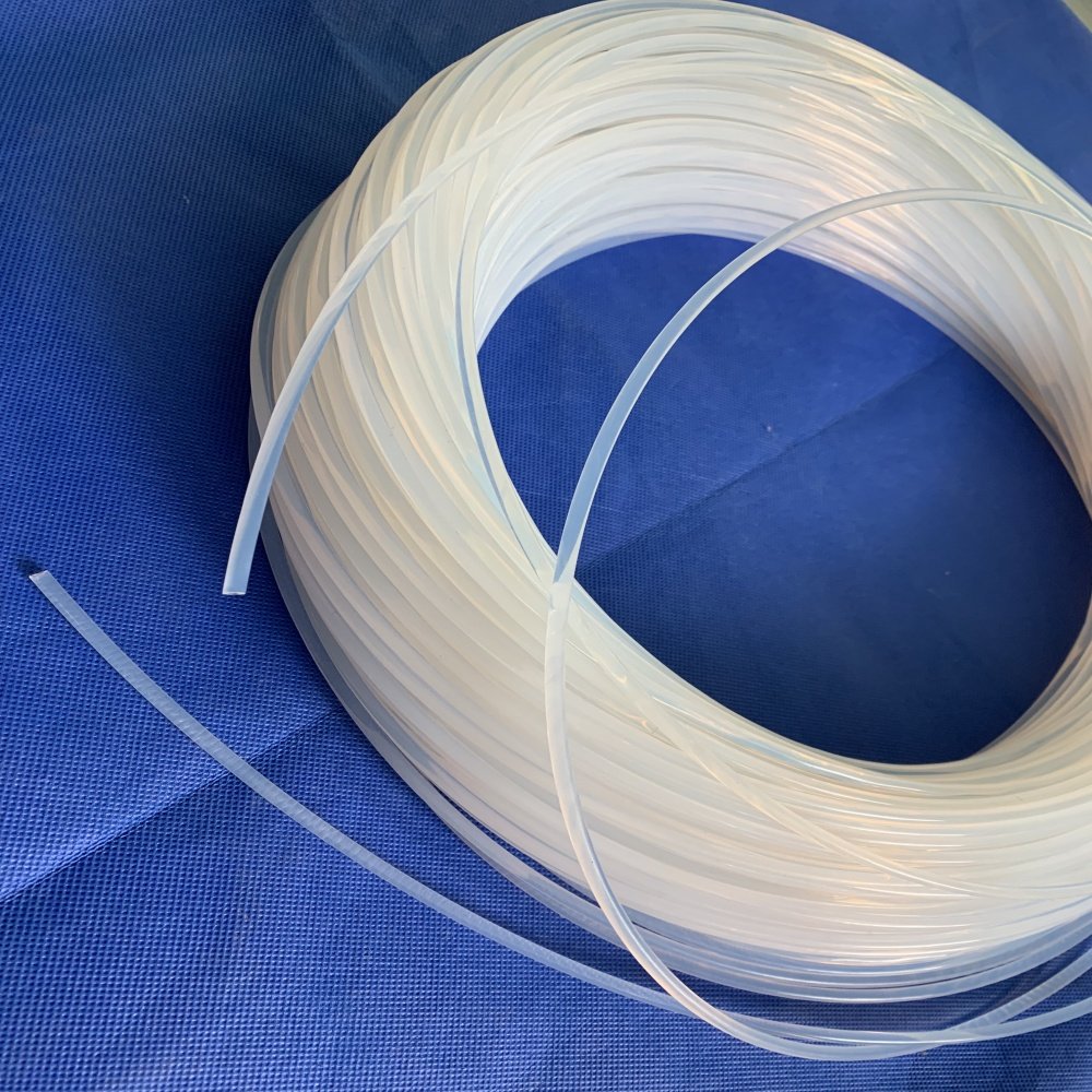 China Factory 3mm PFA Welding Rod Flexible Clear Fluorine Plastic Rods