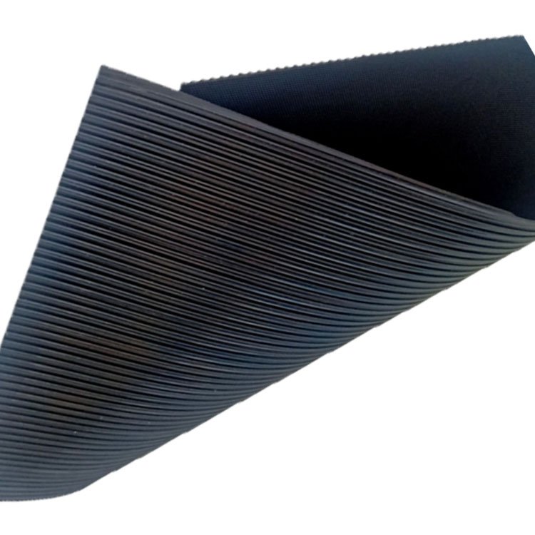 Nice Price Deep V Fine Ribbed Rib Rubber Floor Sheet Mats