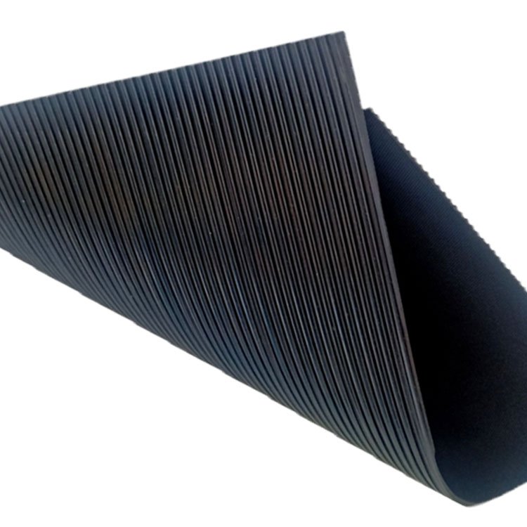 Nice Price Deep V Fine Ribbed Rib Rubber Floor Sheet Mats