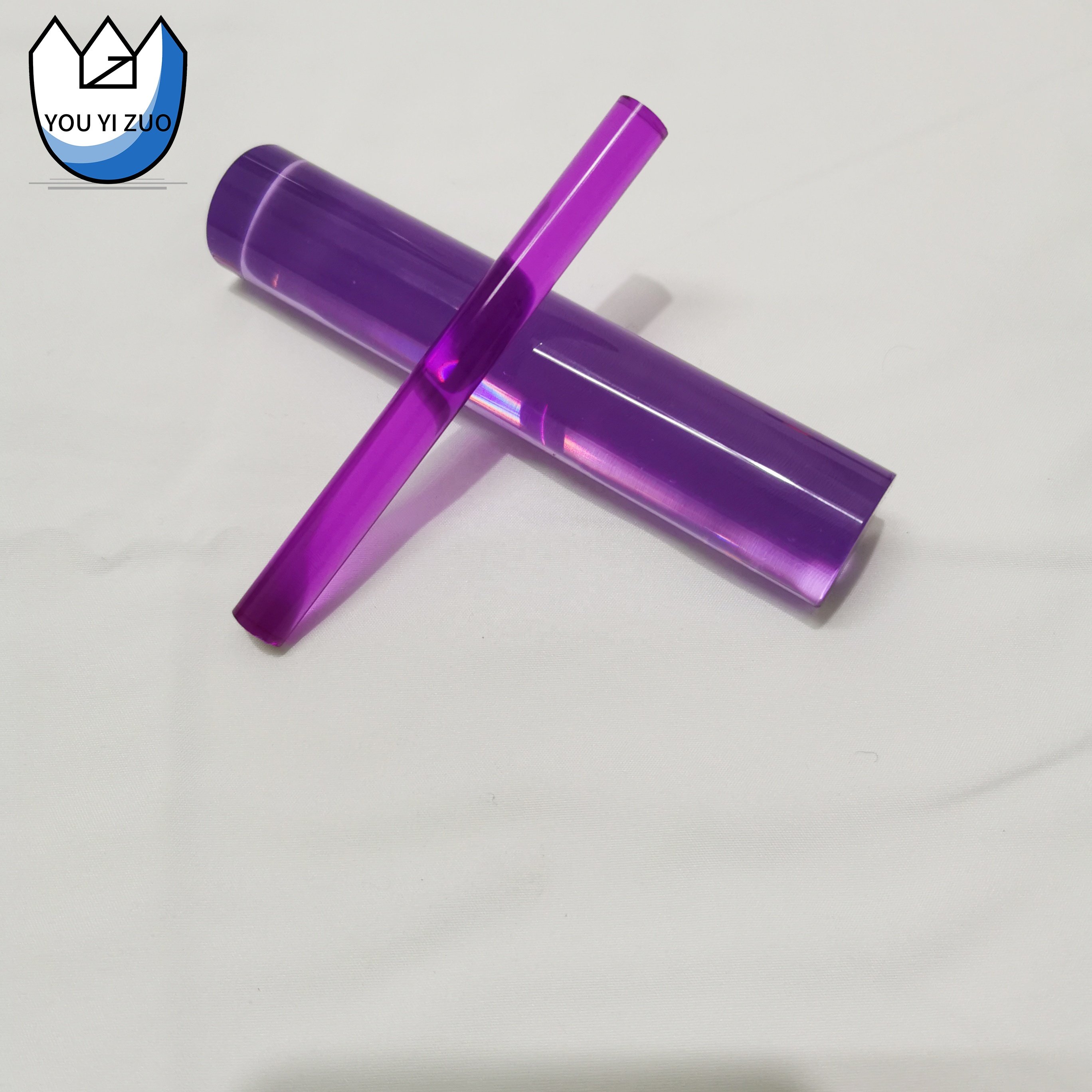 YOUYIZUO Acrylic Rod Colored Factory Best Price Color Transparent Acrylic LED Decorative Rod Durable Acrylic bar
