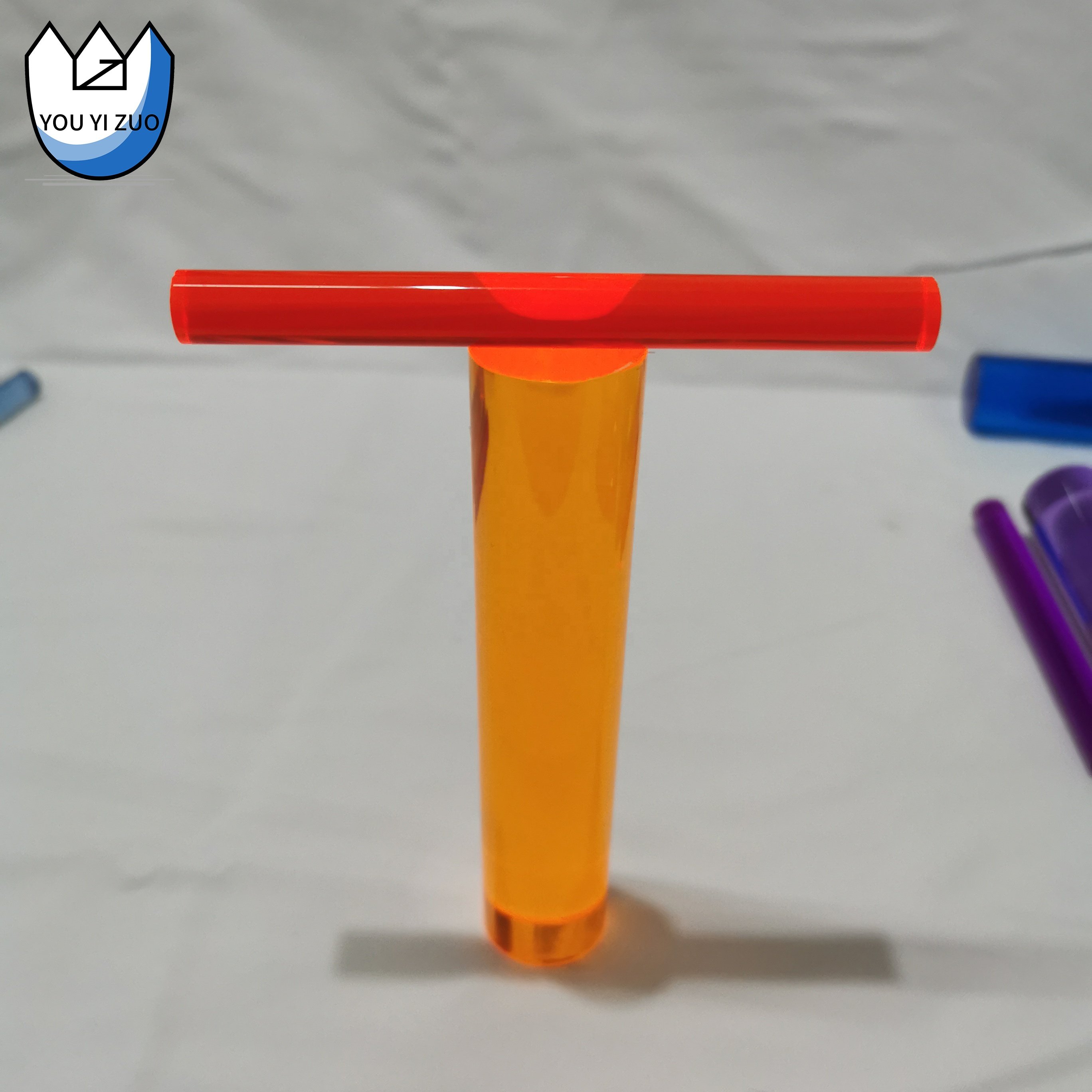 YOUYIZUO Acrylic Rod Colored Factory Best Price Color Transparent Acrylic LED Decorative Rod Durable Acrylic bar