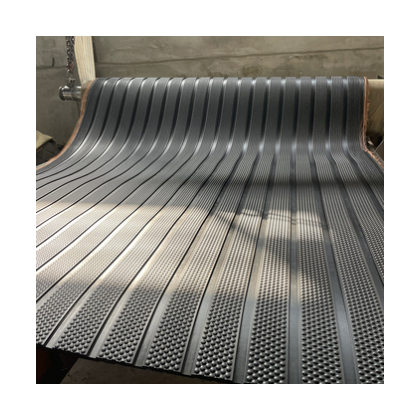 Heavy Duty Anti Slip Dairy Rubber Flooring Cow Walkway Covering Rubber Mat