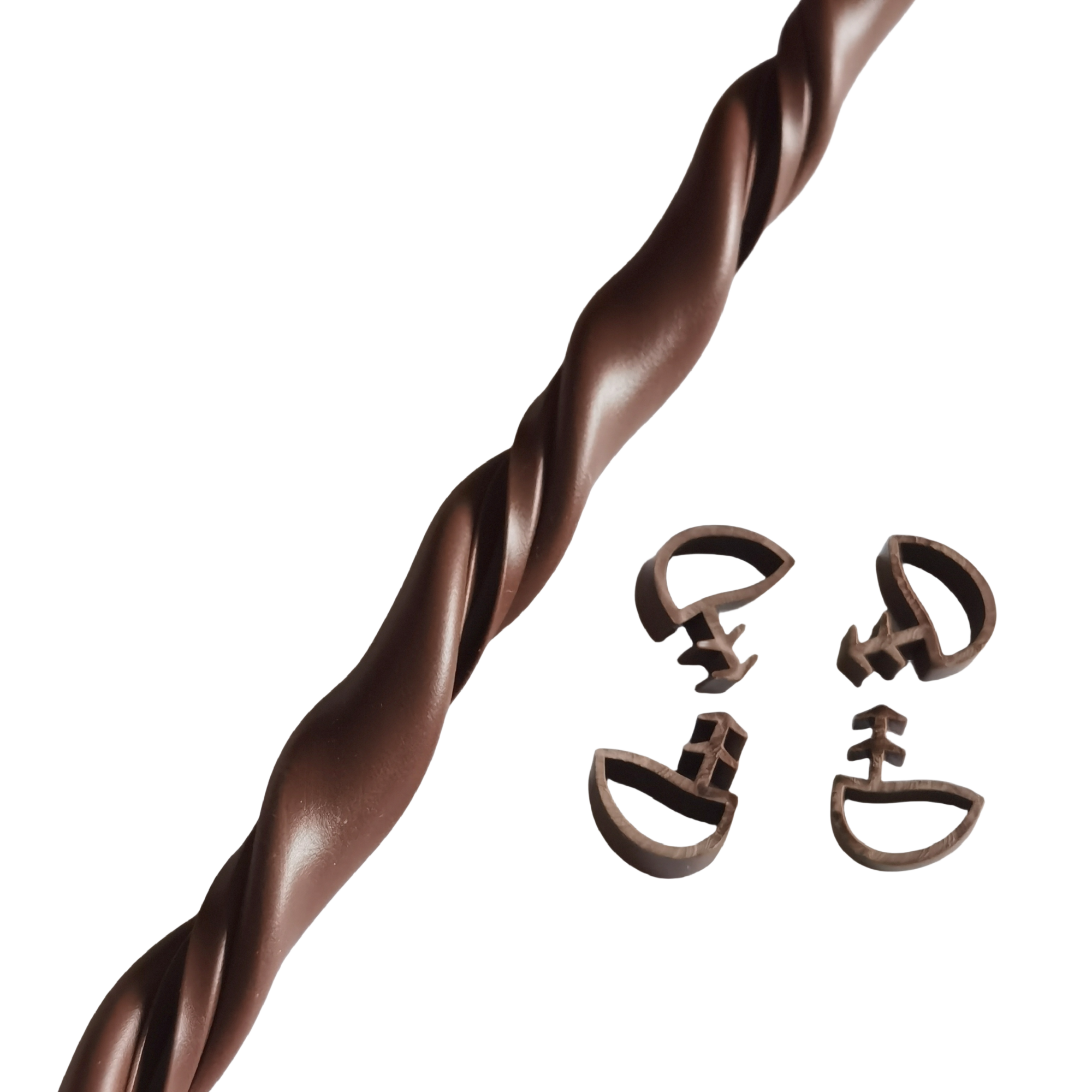 Brown Rubber Door Window Edge Seal Protector Strip