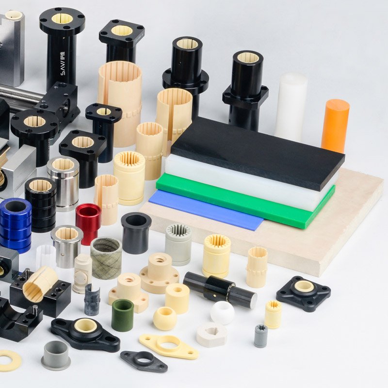 SAVI EPJ POM (Polyoxymethylene) Plastic Rods Wear Resistance High Quantities Maintenance-Free Self-Lubricating Shock Absorbing