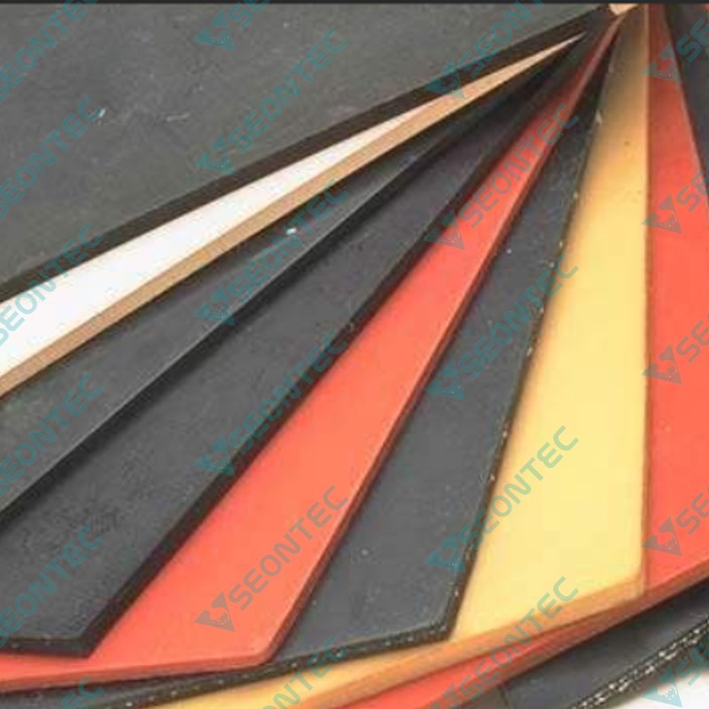 Black Abrasive Resistant Anti-Aging Fluorine Rubber FKM FPM Plate