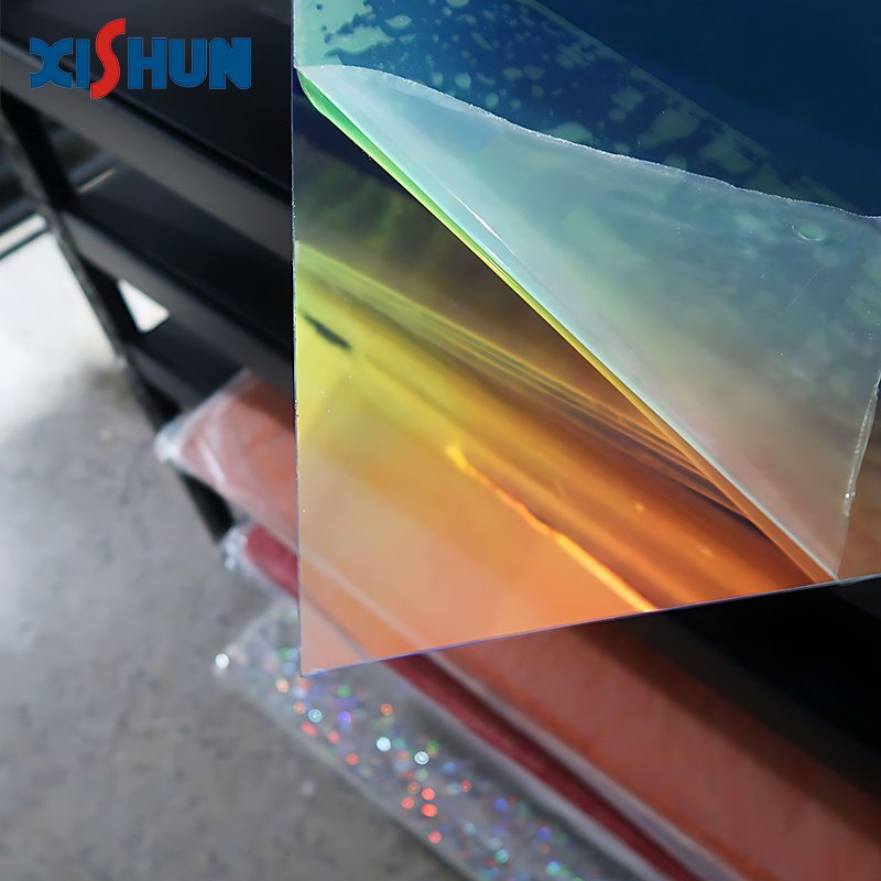 Supplier wholesale thick rainbow acrylic holographic dichroic iridescent acrylic sheet