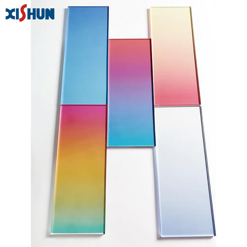 Supplier wholesale thick rainbow acrylic holographic dichroic iridescent acrylic sheet