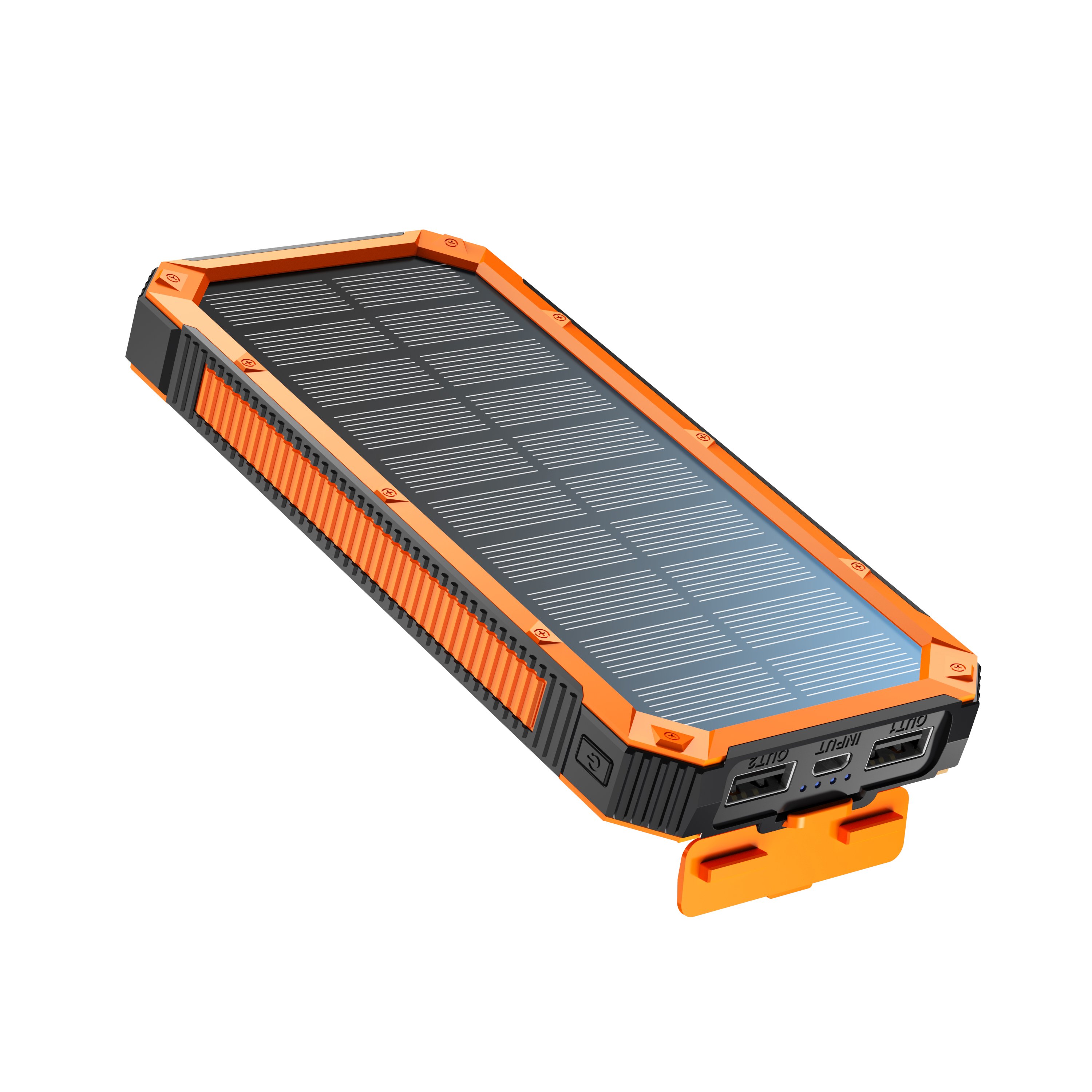 Charging Bank 2024 New Products Electronics Dual USB Wireless Charger Solar Waterproof 10000mAh Large Capacity Solar Power Banks