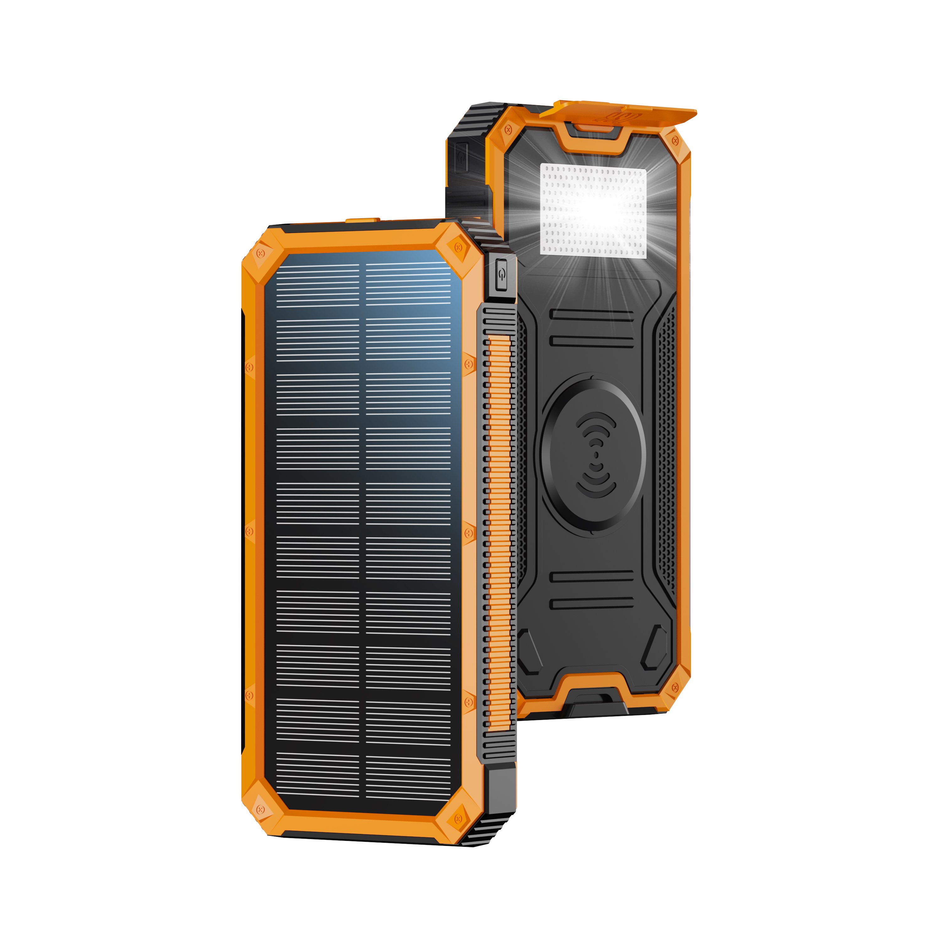 Charging Bank 2024 New Products Electronics Dual USB Wireless Charger Solar Waterproof 10000mAh Large Capacity Solar Power Banks