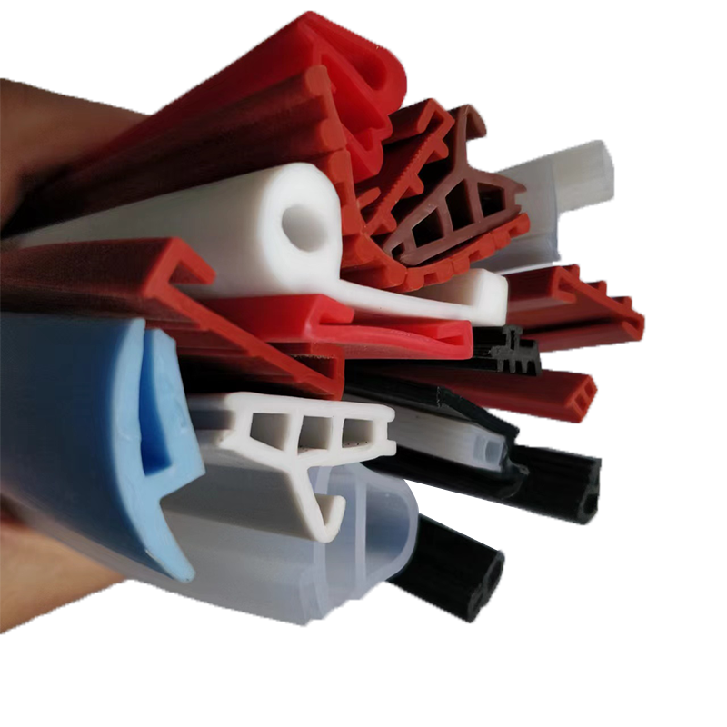 Customize silicone rubber gasket rectangular heat resistant silicone bar shock resistant silicone rubber seal strip