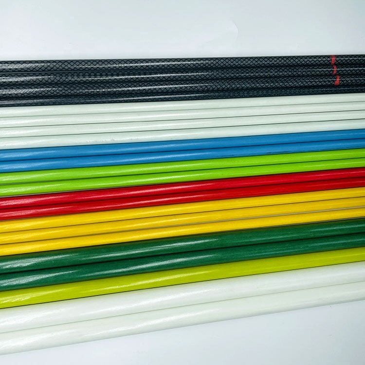 Durable fiberglass rods high quality fiberglass rods for Golf practice net stand pole