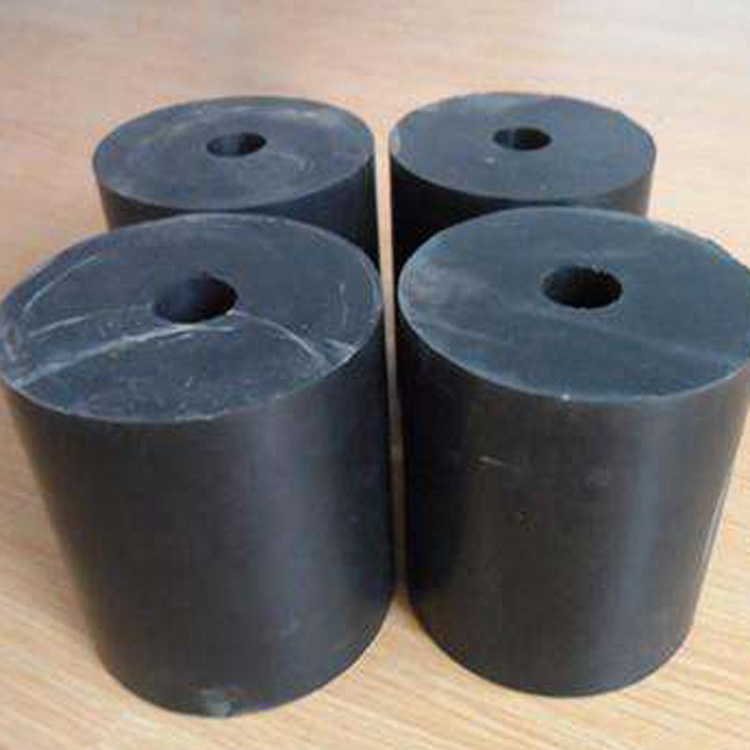 Customized Shock-absorbing rubber column/round rubber shock-absorbing pad/rubber buffer spring