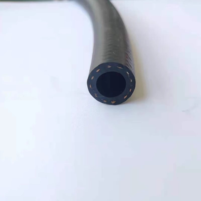 400 Series Automotive E85 An4 An6 An8 An10 An12 Nbr Cpe Rubber Black Braided Push Lock Push On Hose
