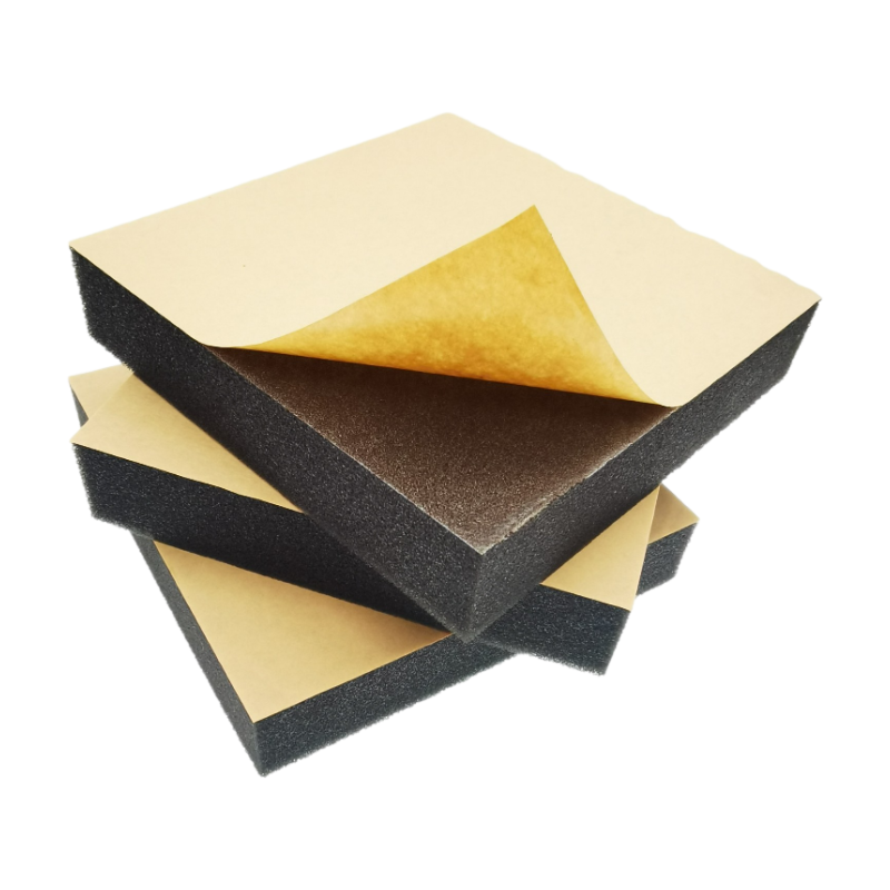 High Density Self Adhesive Backed Automotive Sound Insulation Rubber Foam