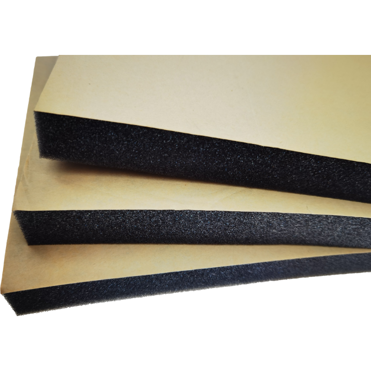 High Density Self Adhesive Backed Automotive Sound Insulation Rubber Foam