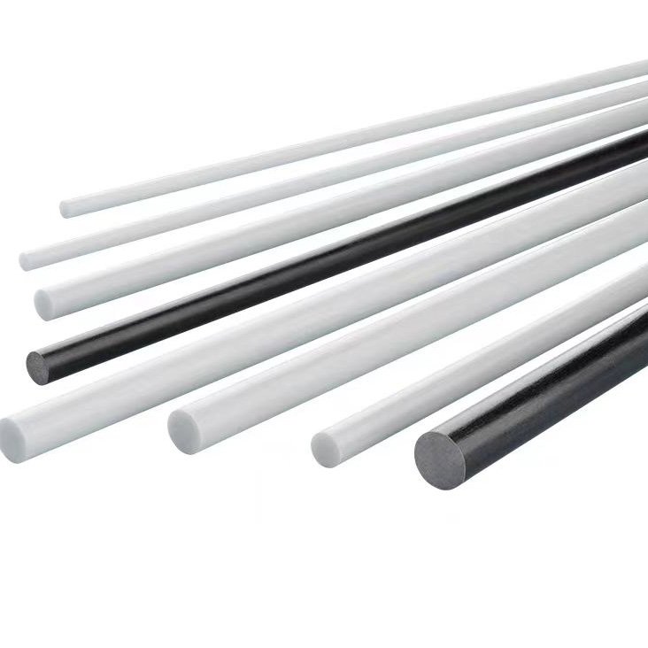 Pultruded 2mm 3mm 4mm 5mm Fiberglass Rod 4.5mm colorful glass fiber sticks