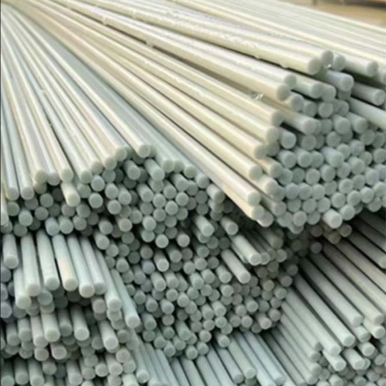 Pultruded 2mm 3mm 4mm 5mm Fiberglass Rod 4.5mm colorful glass fiber sticks