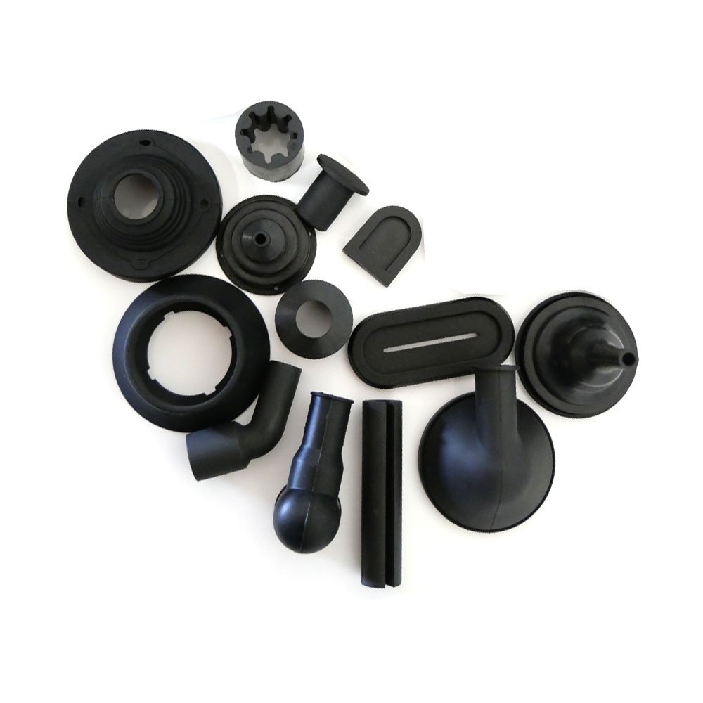 Custom Rubber Factory Price Made EPDM NBR FKM CR Other Rubber Products rubber grommet square round customized shape