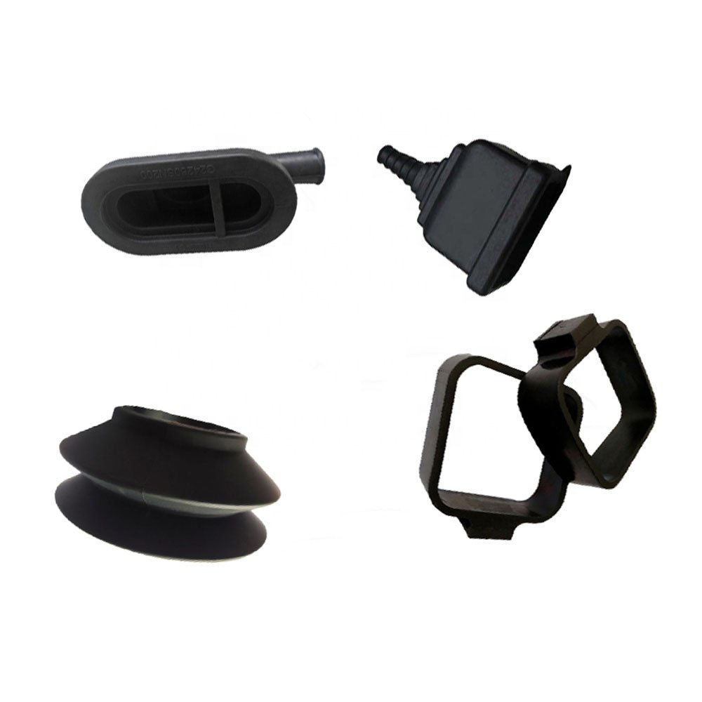 Custom Rubber Factory Price Made EPDM NBR FKM CR Other Rubber Products rubber grommet square round customized shape